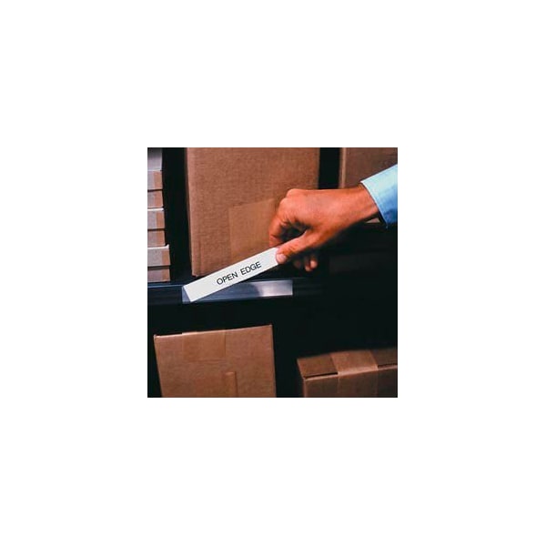 Aigner Index Label Holder, Economy Strips, 1" x 3", Clear (50 pcs/pkg) OE1003 - main